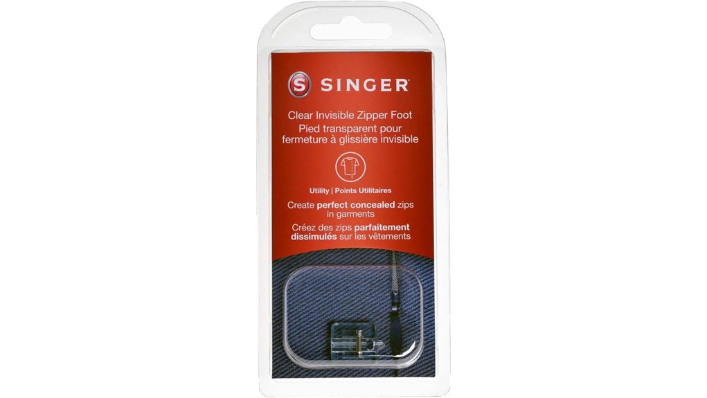 singer invisible zipper foot for se91