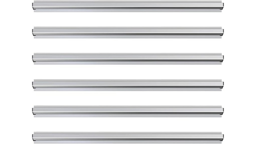 six pack aluminum poster rails
