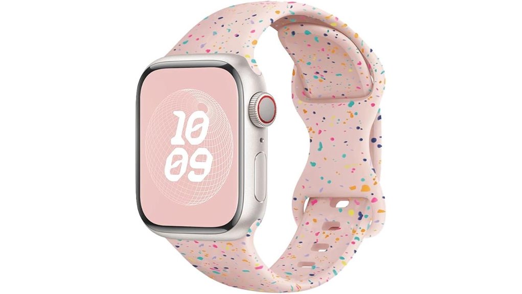 six pack silicone sport bands
