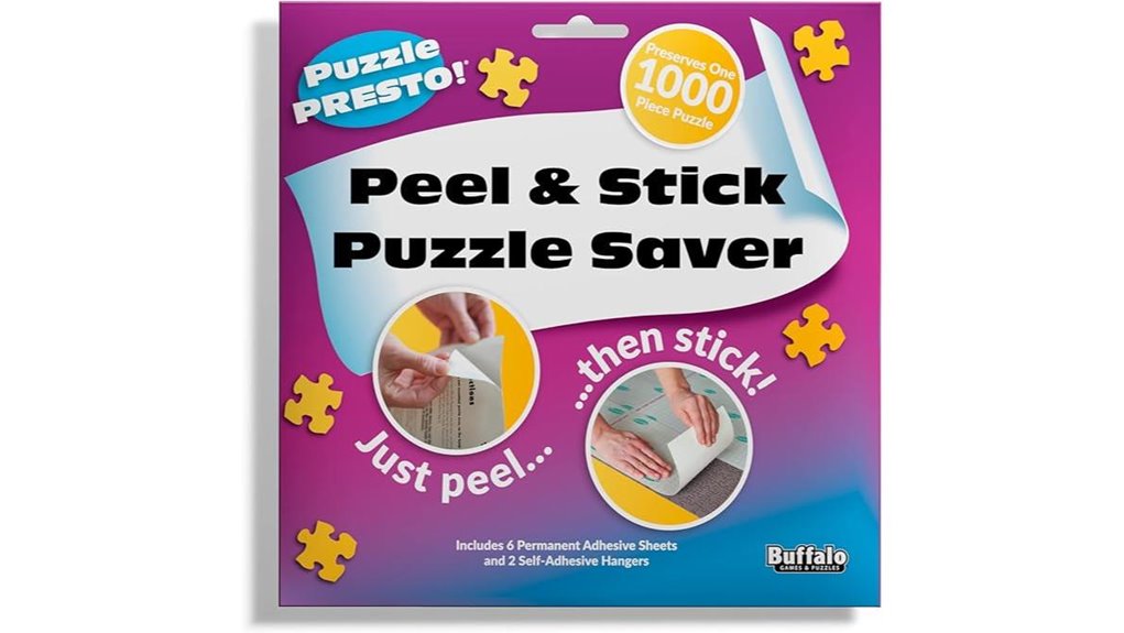 six sheet puzzle saver