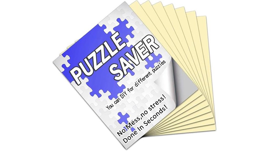 six thousand puzzle glue