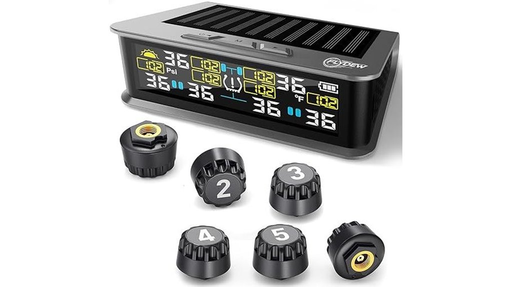 six wheel tpms sensors