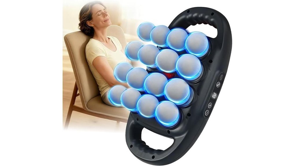 sixteen head nine level massage gun