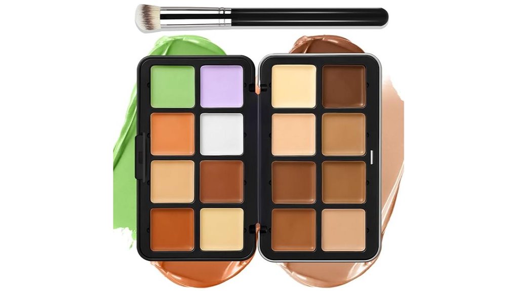 sixteen shade cream concealer