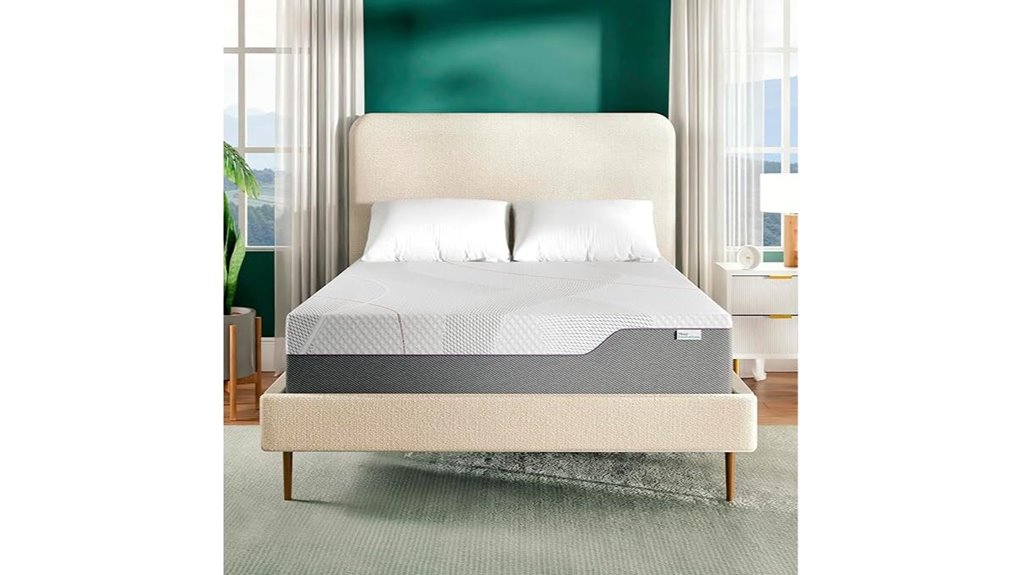sleep innovations marley gel memory foam mattress