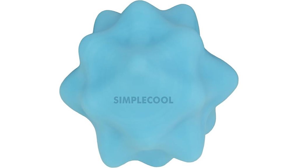small spiky massage ball blue