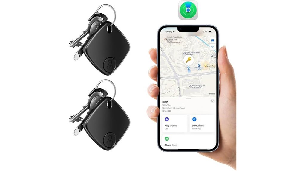 smart bluetooth tracker 2 pack