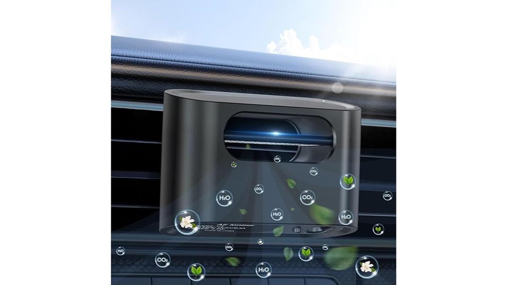 smart car air purifier ionizer for odors