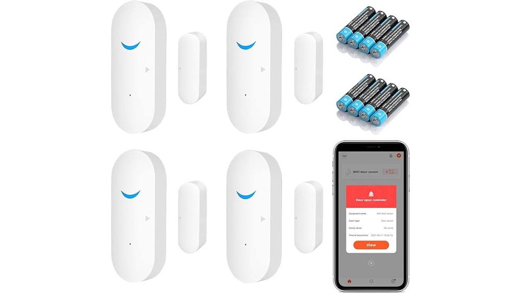 smart door sensor alarm kit