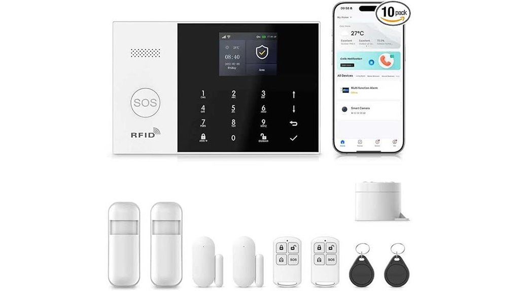 smart home alarm system