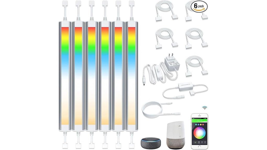 smart under cabinet led strip lights