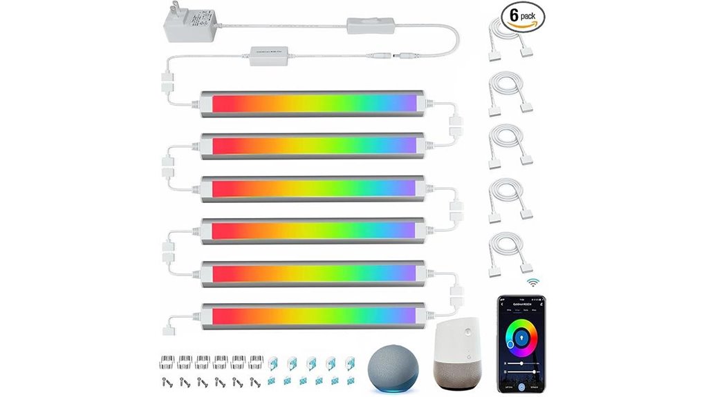 smart under cabinet rgb leds