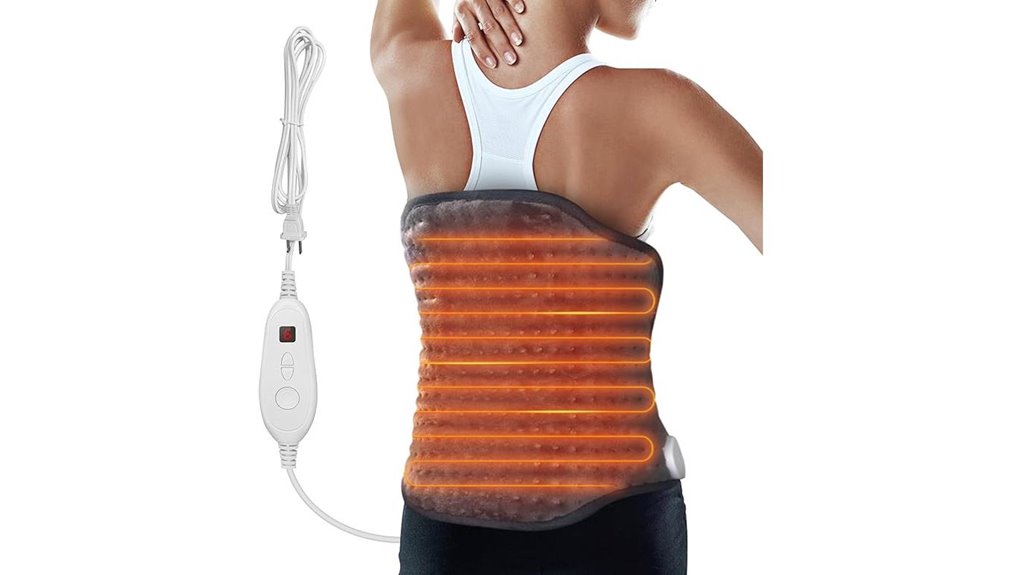 snailax heating pad strap