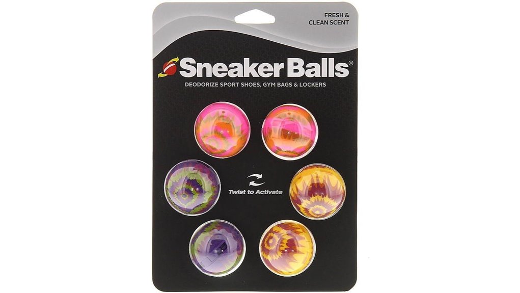 sneaker balls odor fighting fresheners 6 pack
