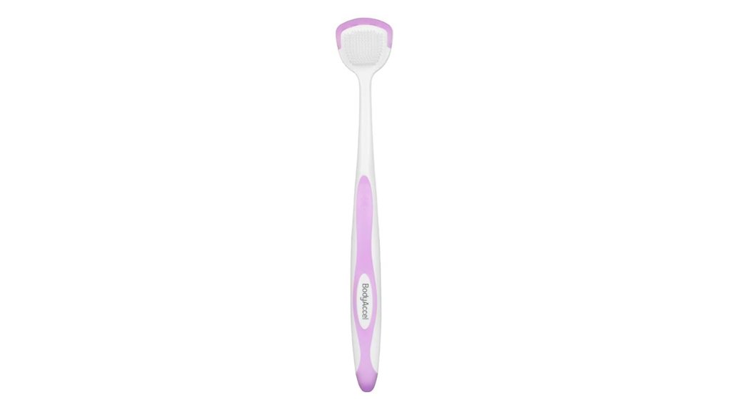 soft silicone tongue scraper