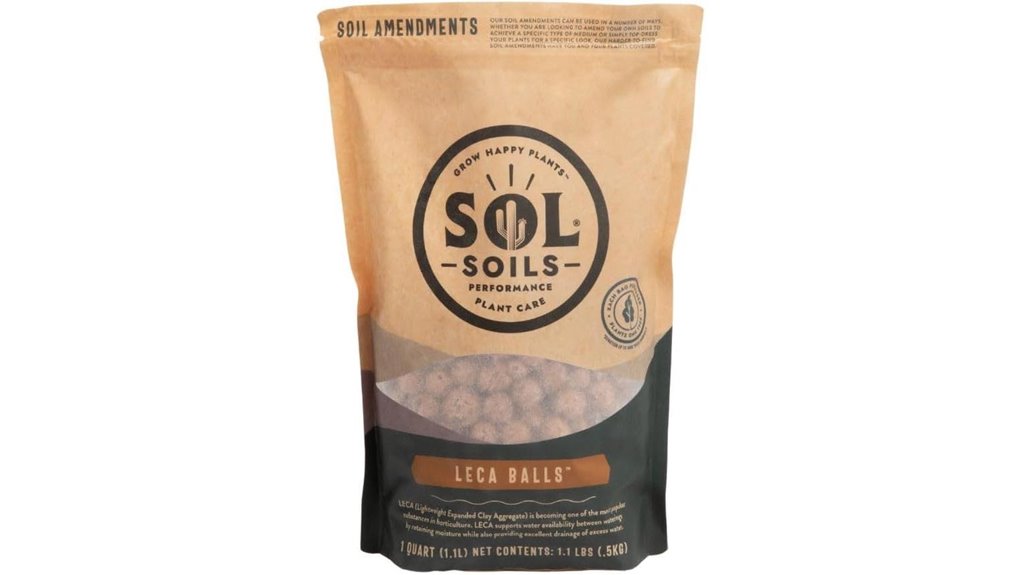 sol soils leca hydroponic clay pebbles