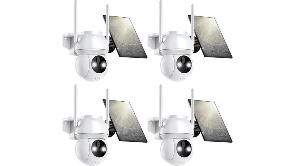 solar 2k 4 pack cameras