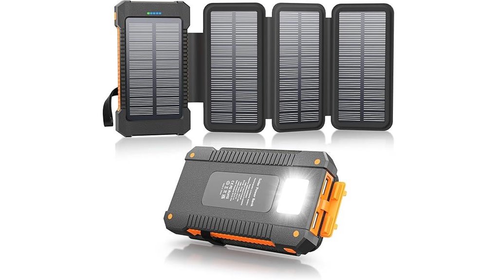 solar 38800mah usb c powerbank