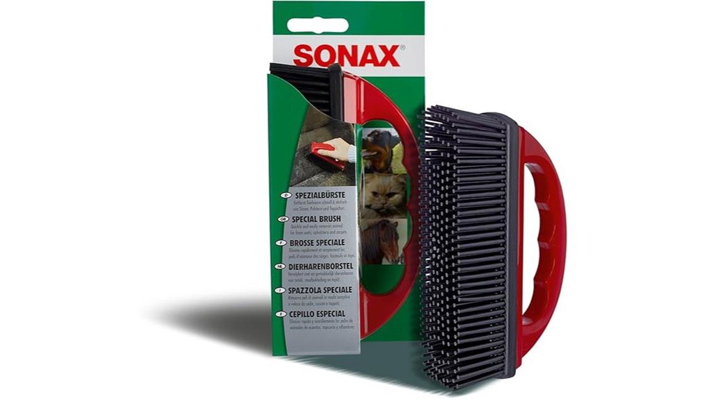 sonax rubber pet brush