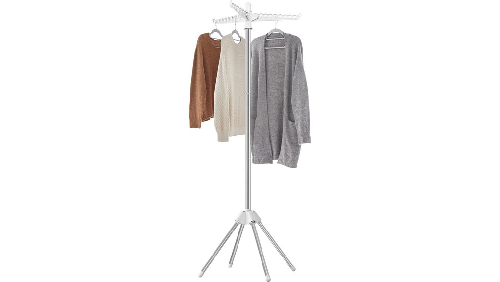 songmics 59 inch folding rack