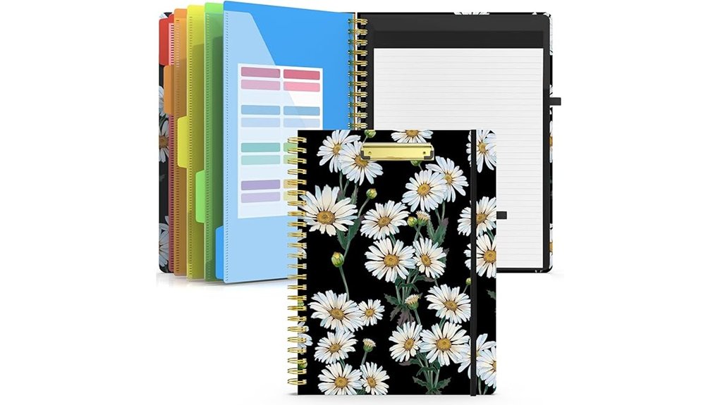 sooez clipboard ten pockets