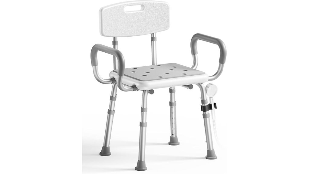 soundfuse 400lb shower chair