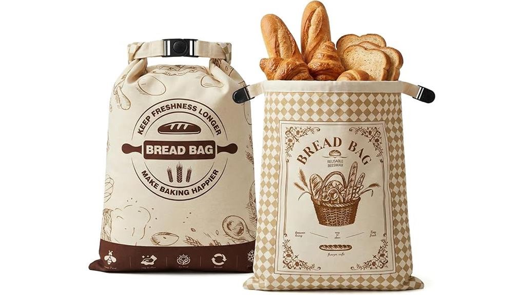 sourdough bread bags reusable beeswax