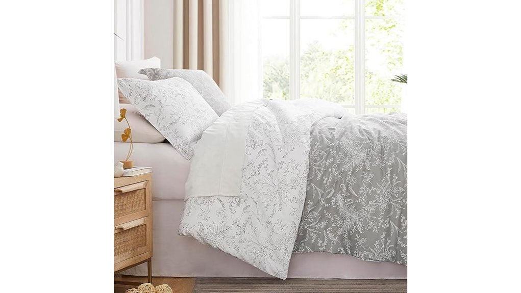 southshore reversible queen duvet set