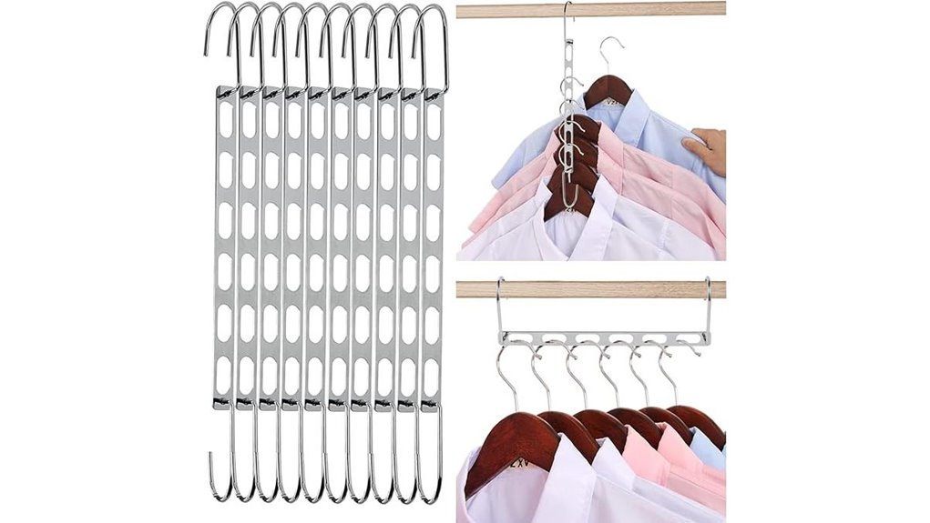 space savers 10 pack collapsible hangers