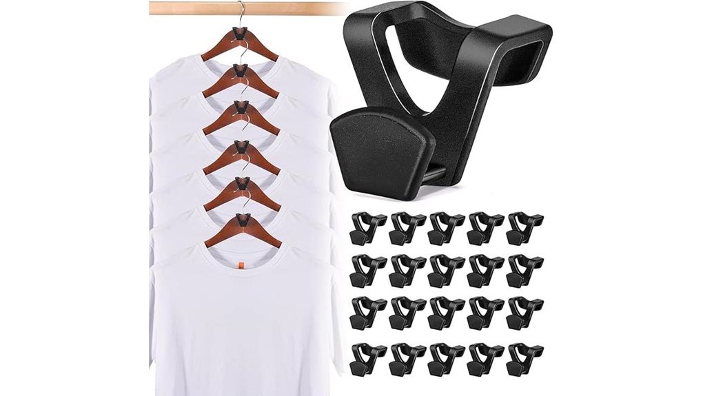 space saving hanger hooks 60 pack