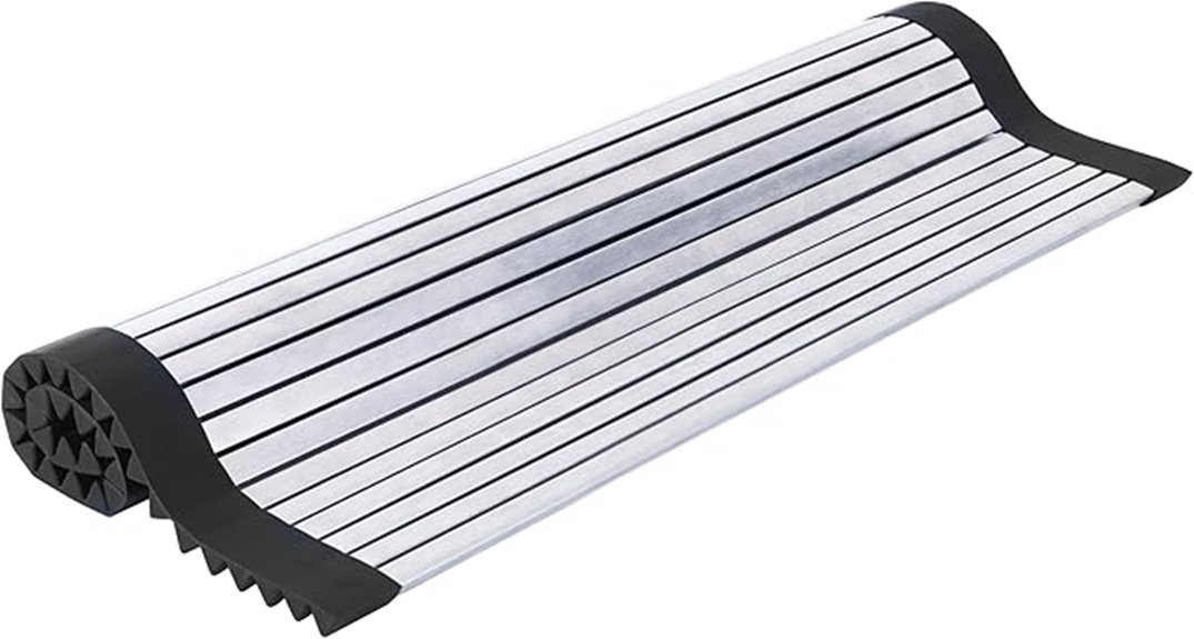 space saving rollable stainless steel