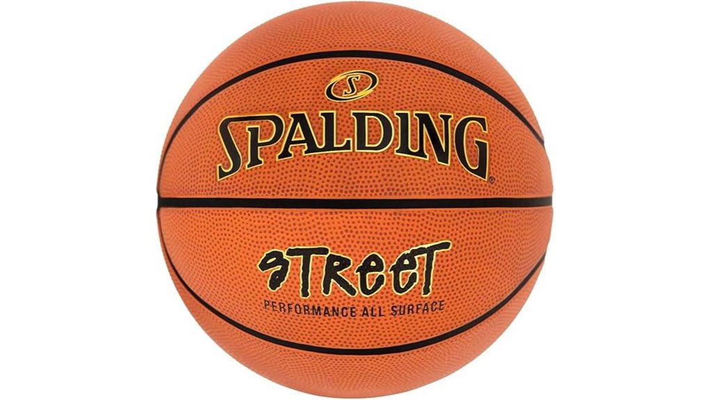 spalding outdoor rubber basketball