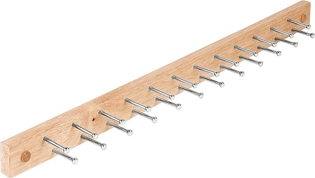 spectrum 24 peg wall rack