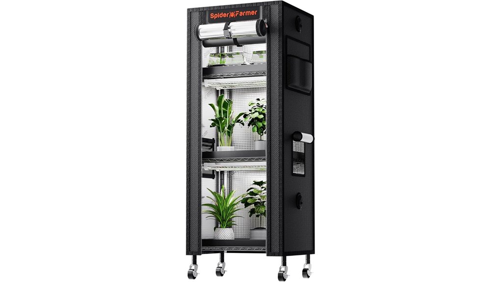 spider 4 tier grow light