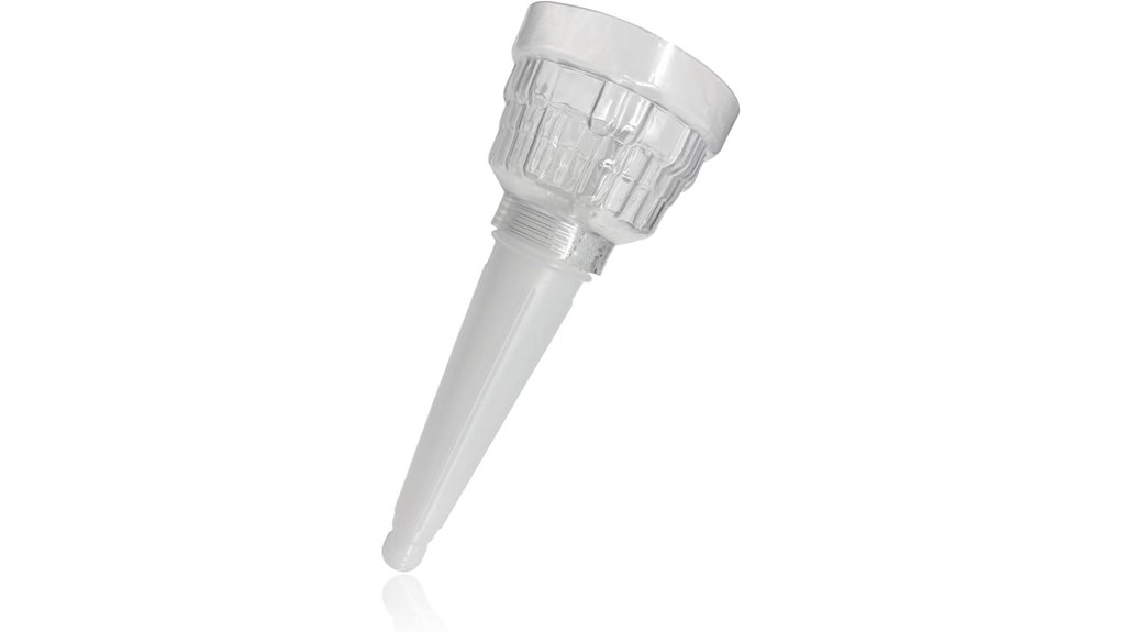 spill free oil filter funnel
