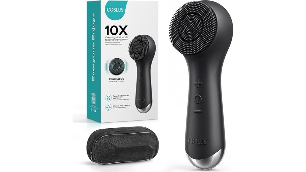 spin vibration facial scrubber