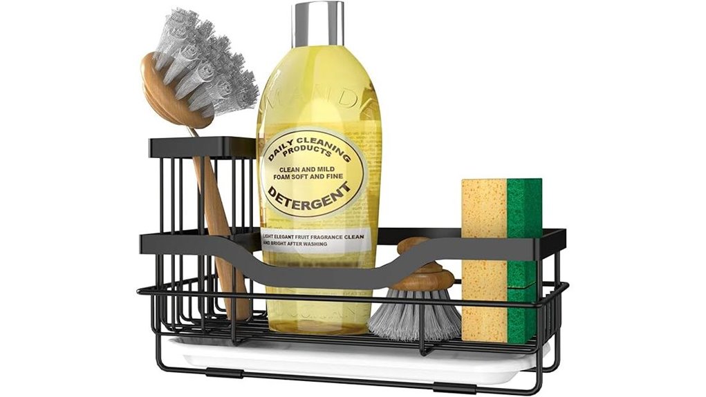 sponge holder with accessories