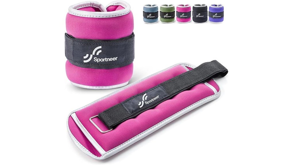 sportneer reflective ankle wrist set