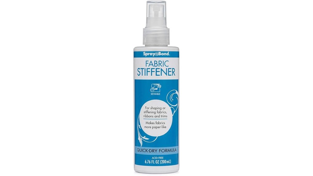 spraynbond fabric stiffener product details
