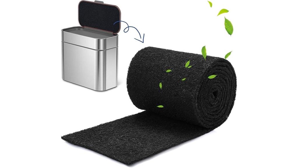 square compost bin charcoal filters