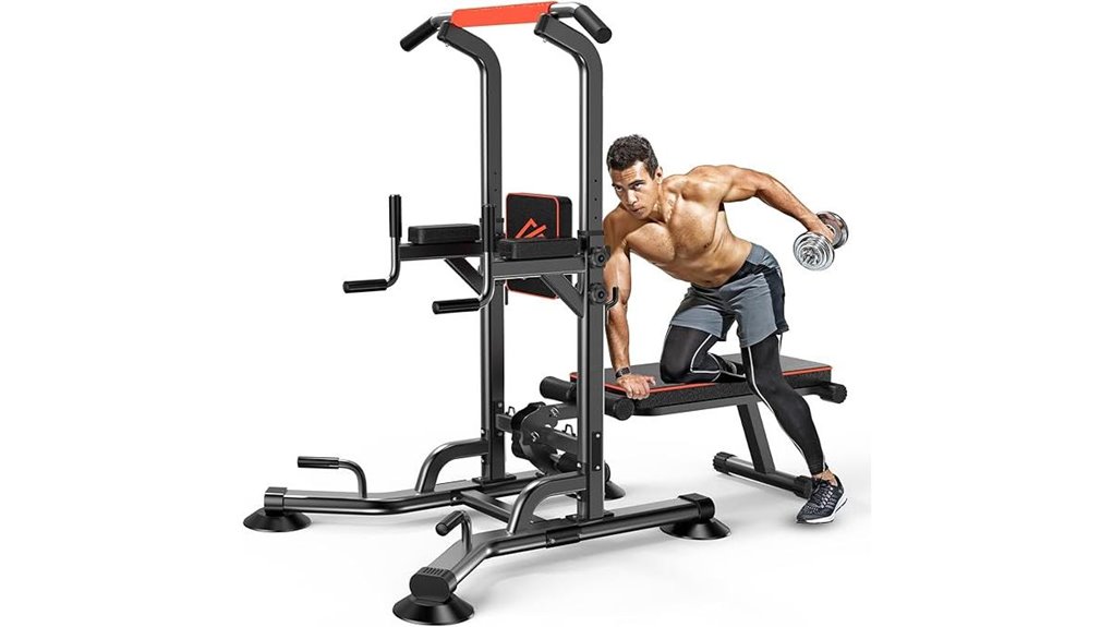 squatz pull up bench station