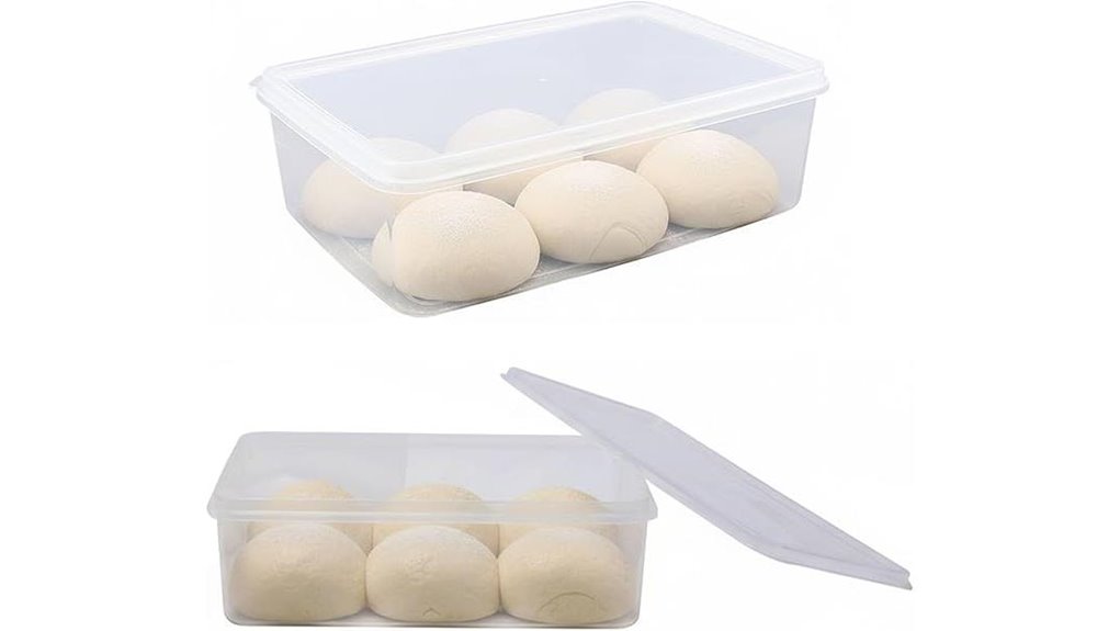 stackable pizza dough proofing
