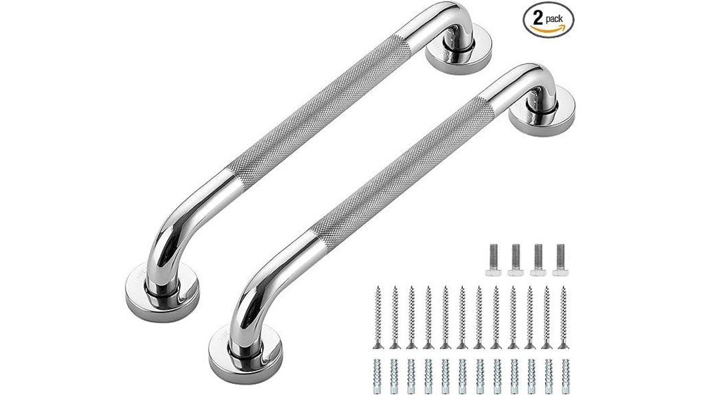 stainless 16 inch grab bars