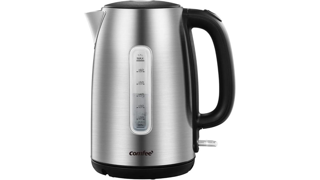 stainless 1 7l auto shutoff