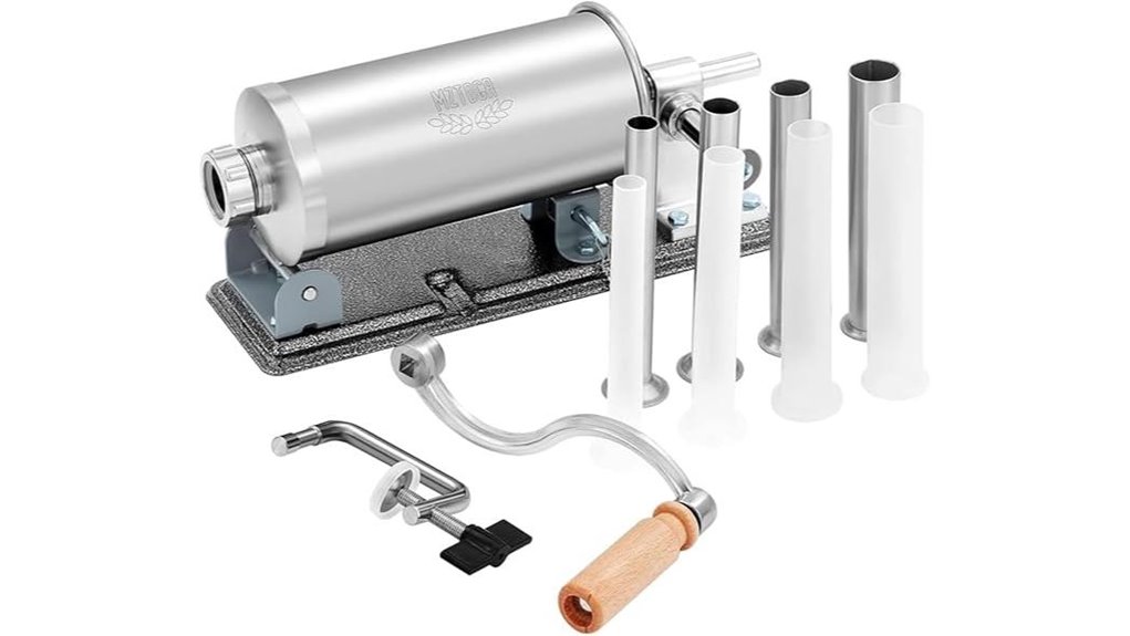 stainless 2 5l sausage stuffer