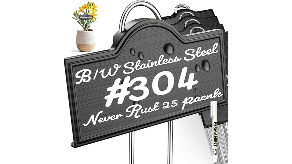 stainless 304 weatherproof markers