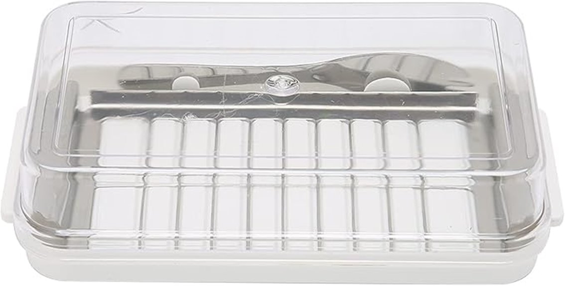 stainless butter slicer box