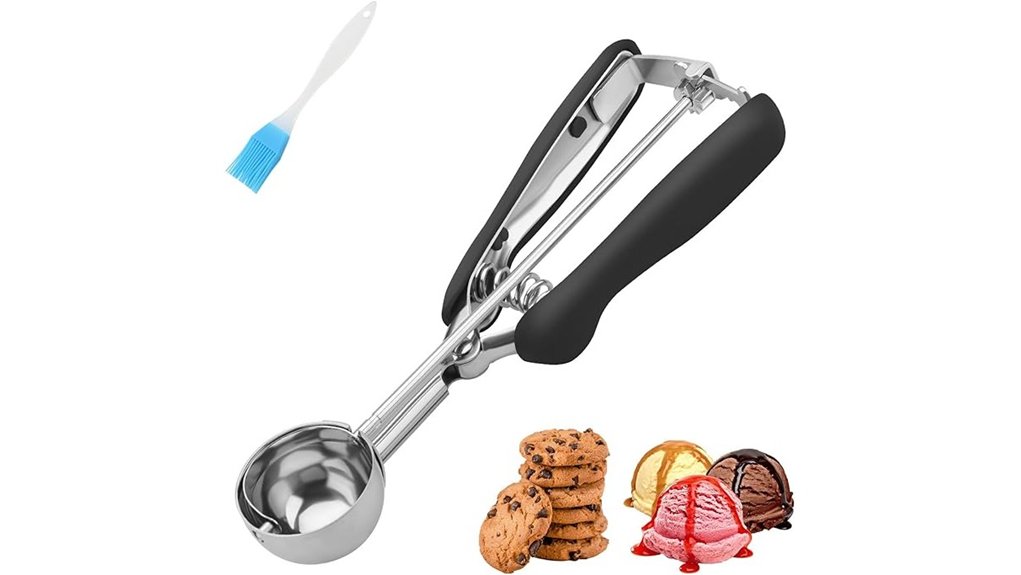 stainless cookie scoop 1tbsp