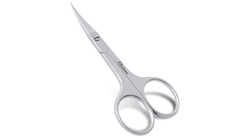 stainless curved cuticle scissors