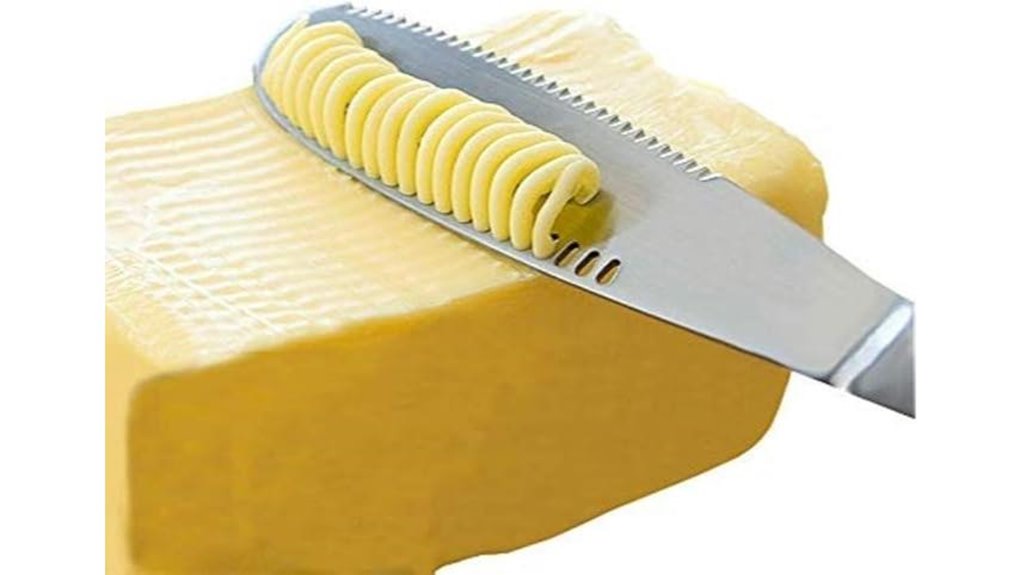 stainless steel butter spreader